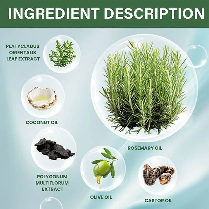 Rosemary Oil Hair Revival Capsules